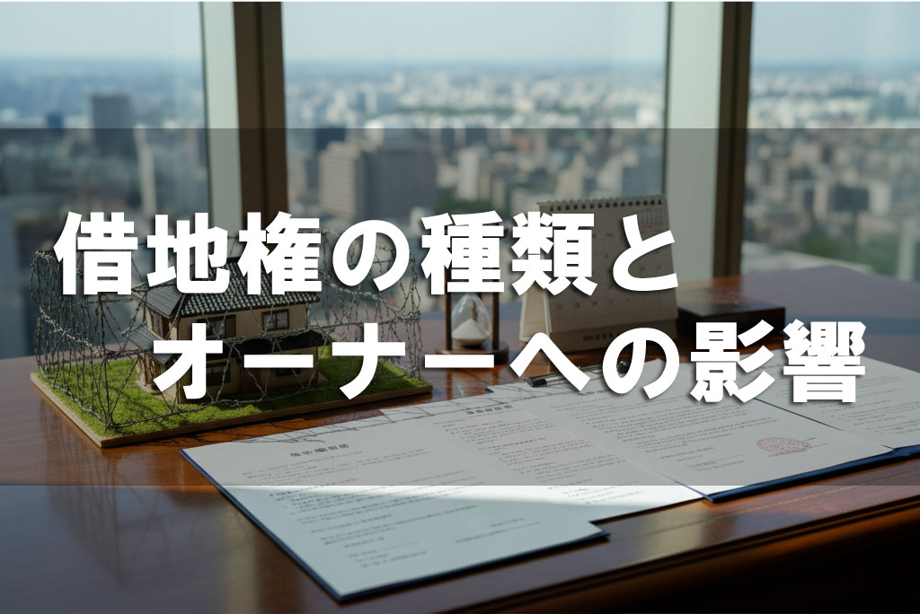 借地権の種類と底地オーナーへの影響