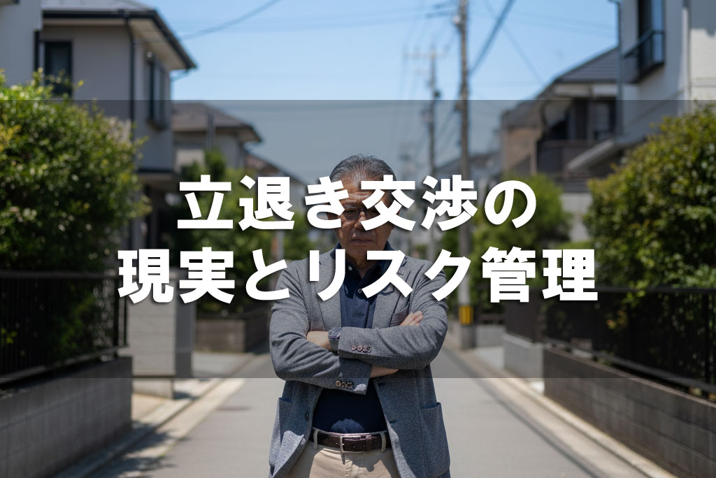 立退き交渉の現実とリスク管理