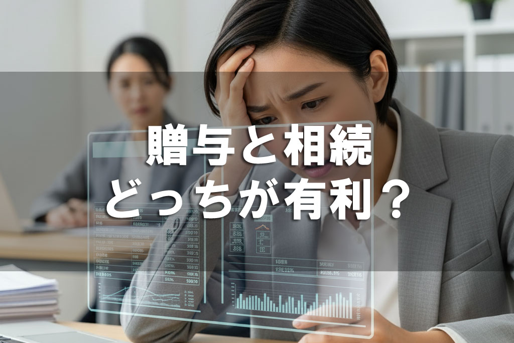 底地における税金「贈与と相続」どっちが有利？