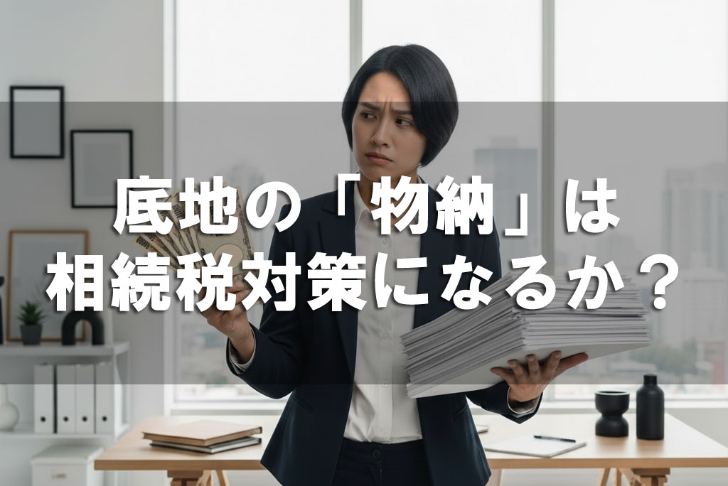 底地の「物納」は相続税対策になるか？