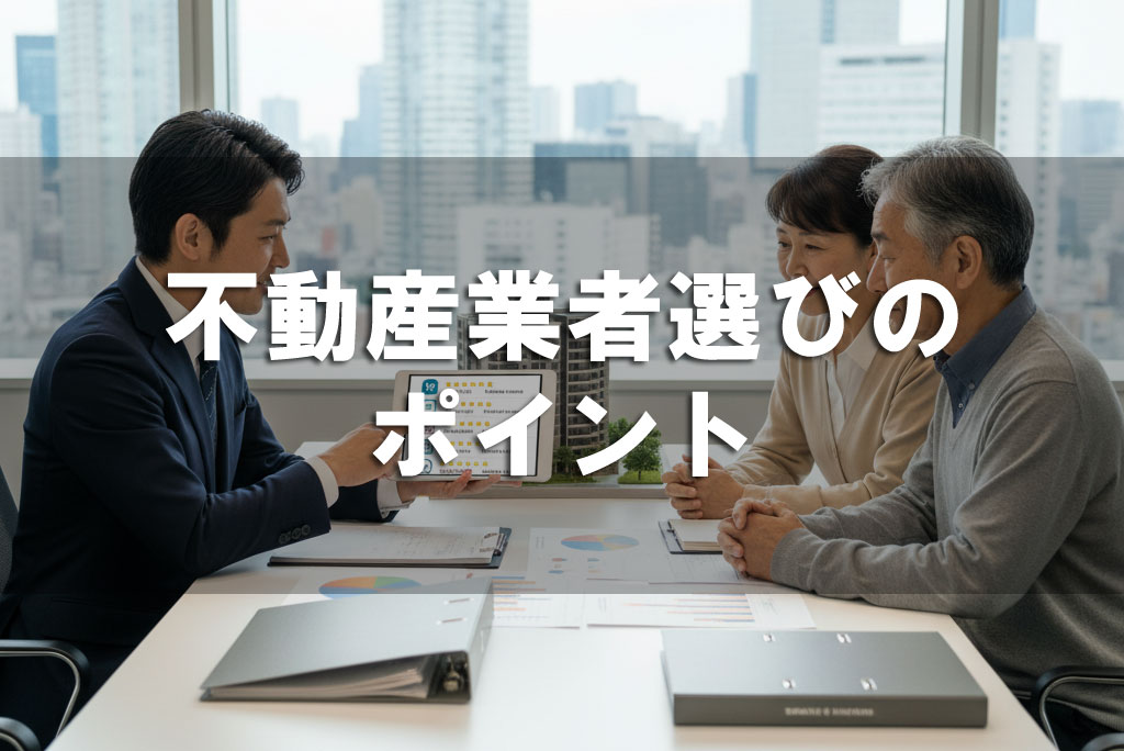 底地の売却？不動産業者選びのポイント