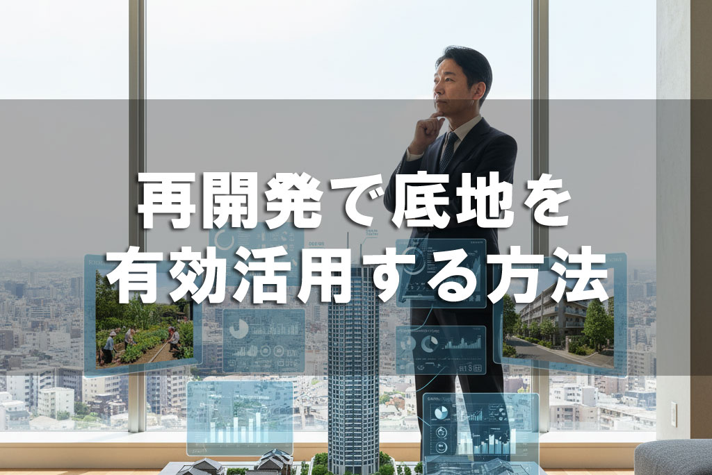 再開発で底地を有効活用する方法
