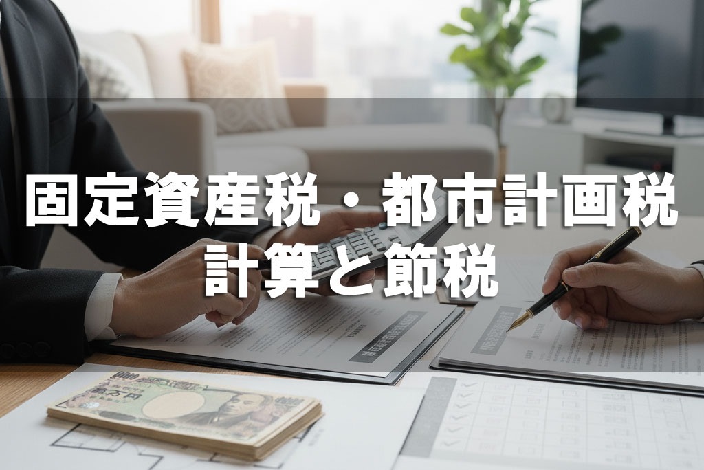 固定資産税と都市計画税の計算と節税