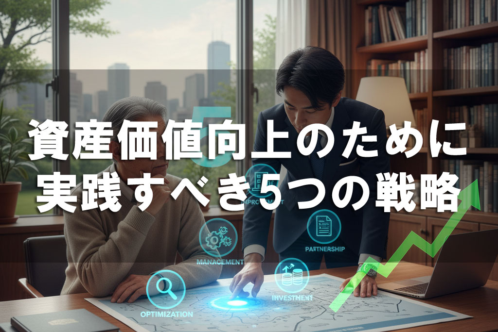 資産価値向上のために実践すべき5つの戦略