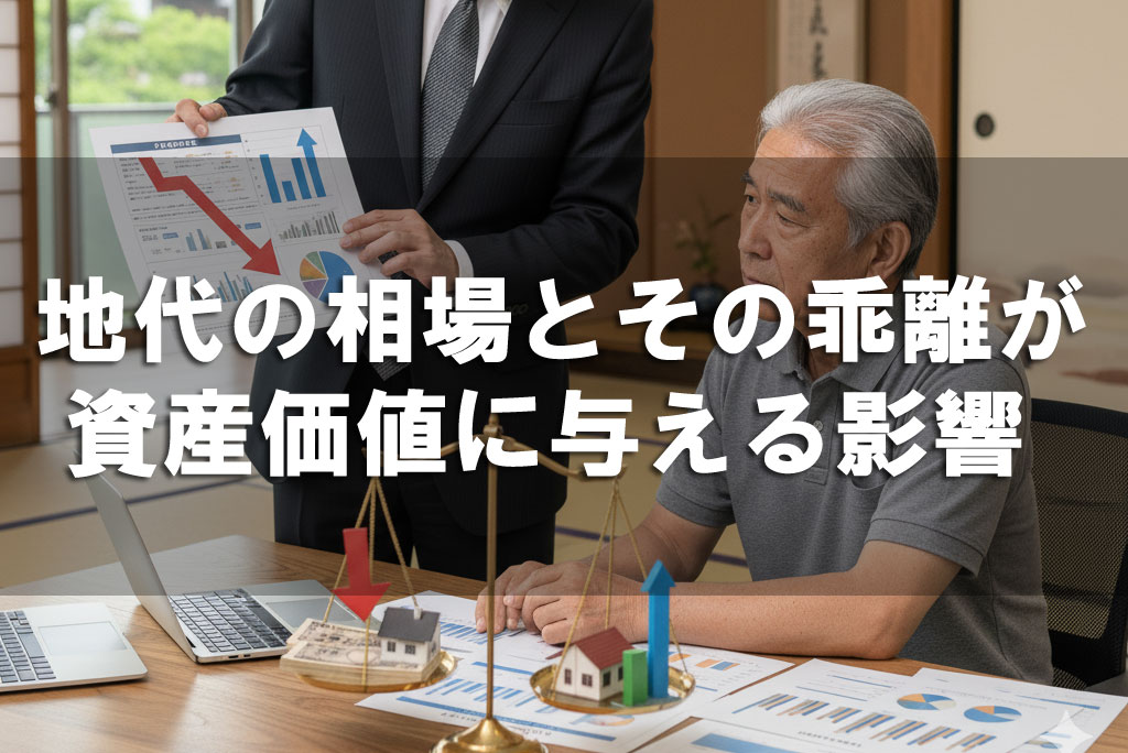 地代の相場とその乖離が資産価値に与える影響