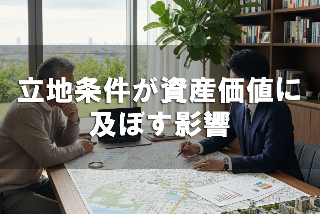 立地条件が資産価値に及ぼす影響