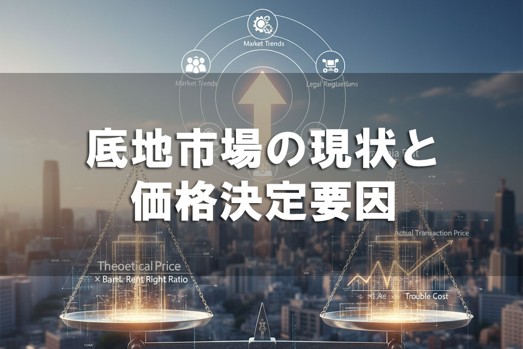 底地市場の現状と価格決定要因