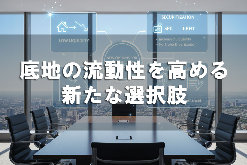 底地の流動性を高める新たな選択肢