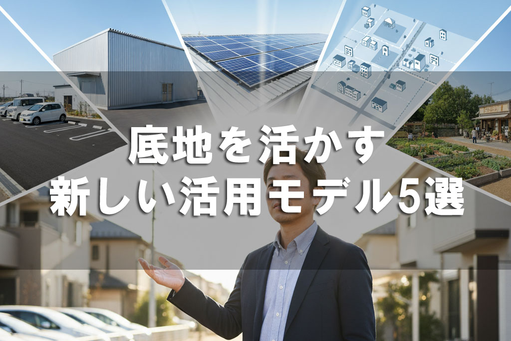 底地を活かす新しい活用モデル5選
