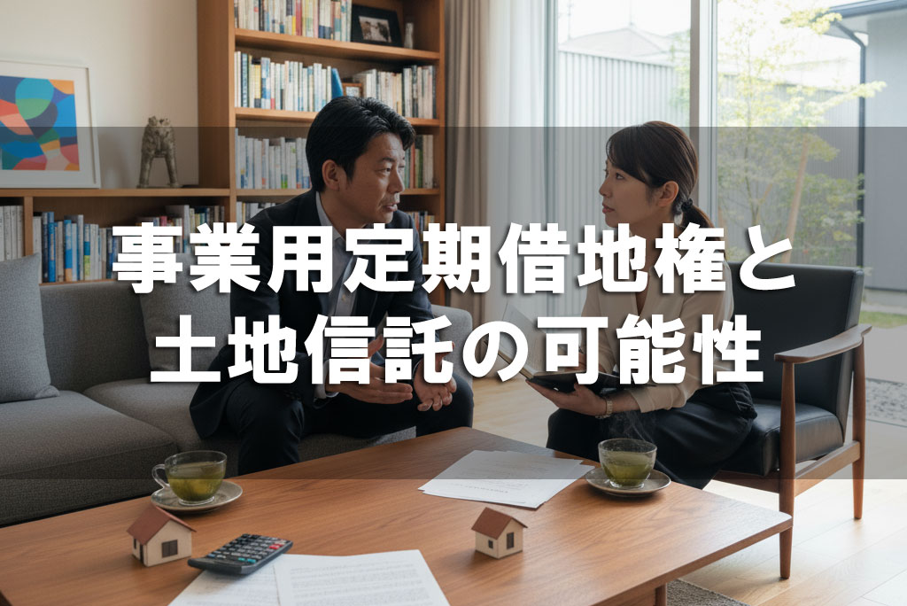 事業用定期借地権と土地信託の可能性
