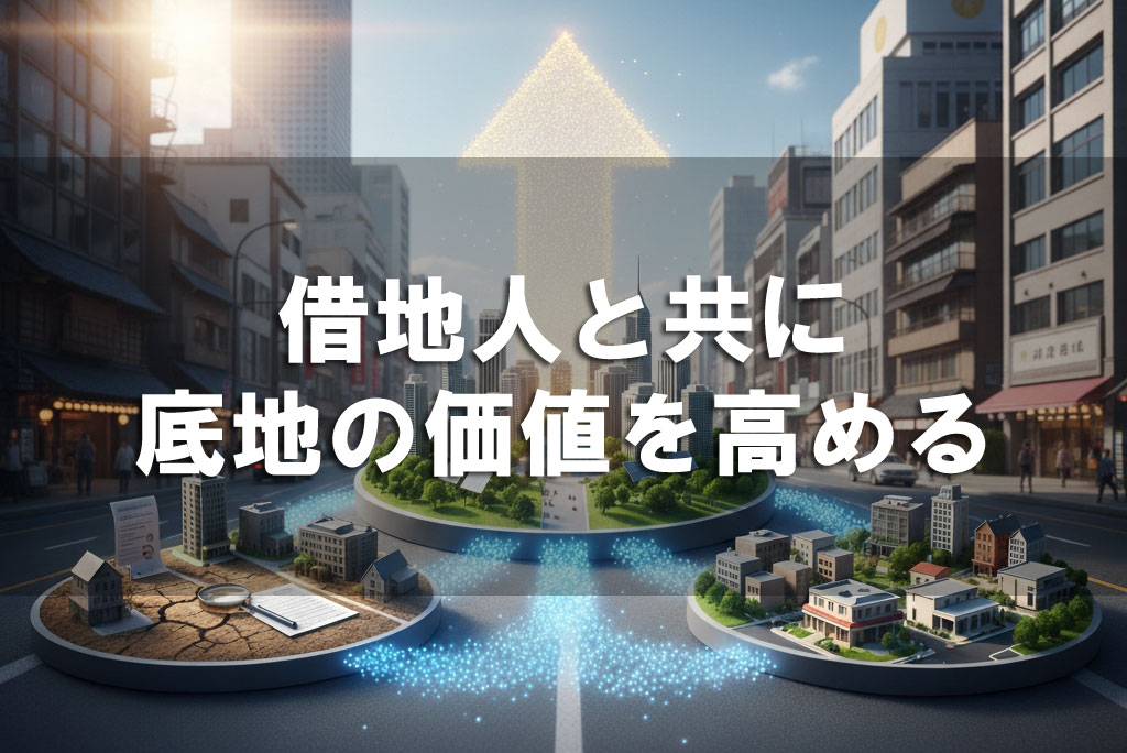 借地人と共に底地の価値を高める