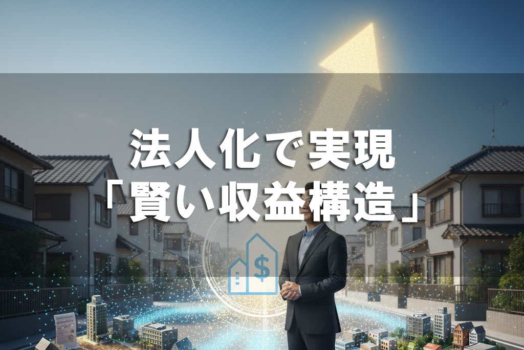 法人化で実現「賢い収益構造」