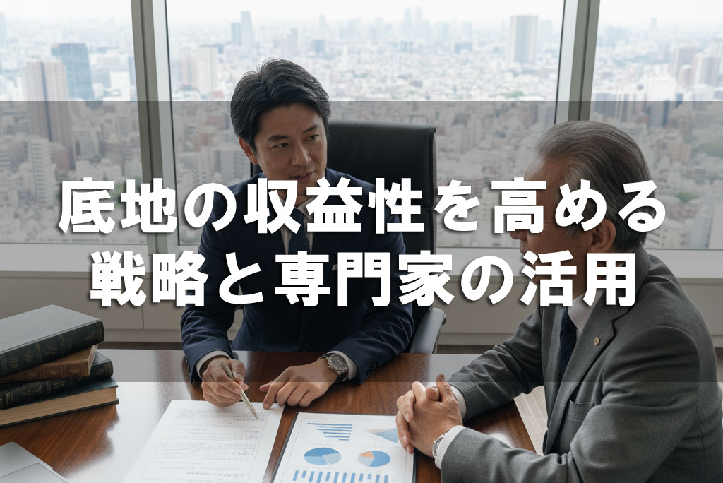 底地の収益性を高める戦略と専門家の活用